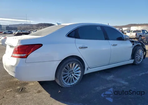 2014 Hyundai Equus Signature z USA, uszkodzony, nr VIN KMHGH4JH4EU081759